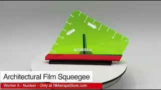 Architectural Film Squeegee Worker A Nuclear Micro Red Felt