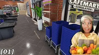 WE ARE OFFICIALLY OPEN FOR BUSINESS! | CafeMart Simulator [1]