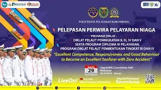 Pelepasan Perwira Pelayaran Niaga - Politeknik Pelayaran Barombong