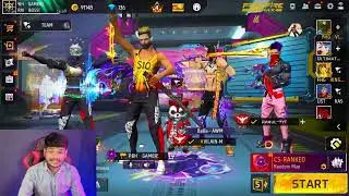 TOP 1 FREE FIRE LIVE V BADGE GUILD TESTING | GUILD TEST | GIVEAWAY REDEEM CODE