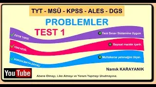 Yeni Nesil Problemler Test 1 Çözümü
