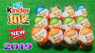Открываем новые Kinder JOY Crazy friends Весна 2019