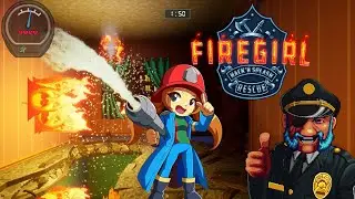 Firegirl: Hack 'n Splash Rescue - Roguelike Firefighting