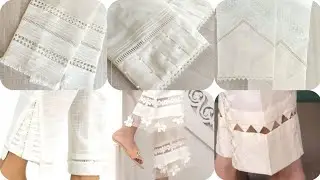 Latest design 2025🔥🔥🔥 White Trousers design & ideas Collection 💯% 💡💡💡.