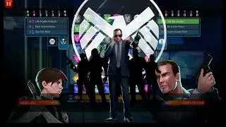 #marvelpuzzlequest Crash of the Titans Maria Hill vs Agent Coulson and 4* Black Widow
