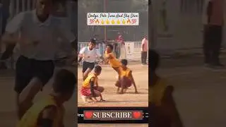 A Chaser giving a Dodge to runner and Attack with pole turn then Sky Dive  | Kho Kho |