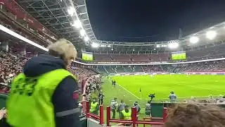 FOOTBALL STADIUM IN MOSCOW. ЭМОЦИИ ТРИБУН НА МАТЧЕ &laquo;ЛОКОМОТИВ&raquo; - &laquo;ЦСКА&raquo;. #moscow #football #stadium