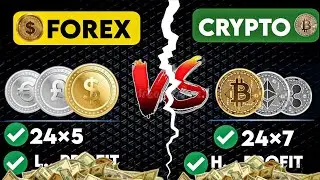 Forex Trading Vs Crypto Trading | Forex Vs Crypto कौन सा चुने?
