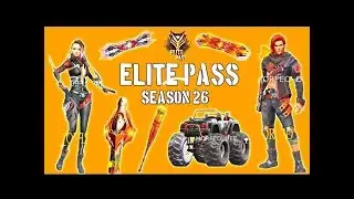 New Season 26 Elite pass Review ||Garena Free Fire