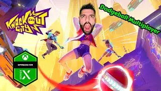 Knockout City Xbox Series X|S  VS Xbox One X|S Frame Rate Performance Graphics Analysis - Dodge Ball