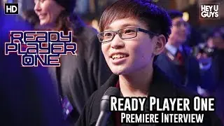 Philip Zhao on being given The Shining to watch by Spielberg as homework - Ready Player One Premiere