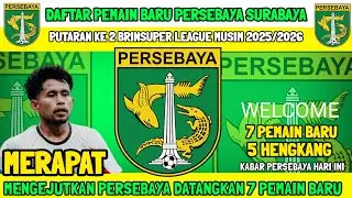 RESMI‼️DAFTAR PEMAIN BARU PERSEBAYA SURABAYA PUTARAN KE2 - ANDIK FIRMASYAH MERAPAT KE PERSEBAYA