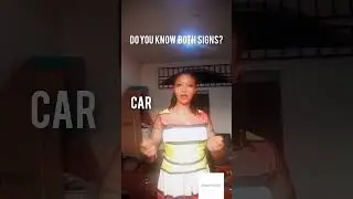 CAR in ASL 🤟 | Learn This Sign Fast