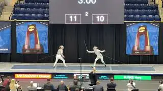 Duke NCAAs 2023 WS - GOLD - Elizabeth Tartakovsky HARV v Nora Burke COLU Part 2