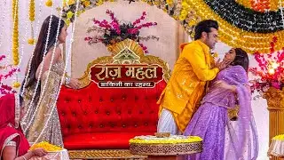 Sunaina ने Chandralekha की गलती पर उसको दिया Adiraj पर धक्का। On Location। Raaz Mahal