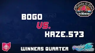 MOTL4: Bogo VS. KAZE.573 - Winner's Quarter Finals [DDR A20+]