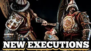 FOR HONOR NEW EXECUTIONS! DEAD BY DAYLIGHT CROSSOVER EVENT!