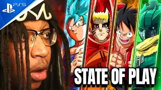 NEW STATE OF PLAY JAPAN IS HERE!!! (NEW ANIME CROSSOVER GAME!?!?) NEW GAME ANNOUNCEMENTS & REVEALS!