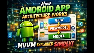 How android apps works | MVVM Architecture | Explain Simple Tamil | Android MVVM Architecture