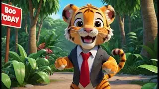 Baby Tiger&rsquo;s Jungle Pounce &ndash; A Roaring Rhyme of Fun! 🐯🌿