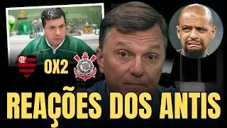 REAÇÕES DOS ANTIS PARTE 2 | FLAMENGO 0 X 2 CORINTHIANS | CORINTHIANS CAMPEÃO