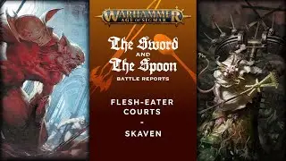 Flesh-Eater Courts v Skaven #games #warhammercommunity  #ageofsigmar
