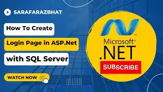 How to Create Login Page in Asp.Net With Sql Database