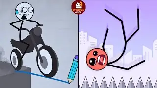 Draw Bridge Puzzle V's Ragdoll Break Kick Loser | Mobile Puzzle Challenge | Droid Play Arena #159