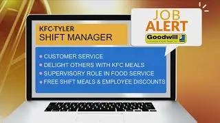 JOB ALERT: KFC looking for shift manager in Tyler