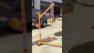 mini crane portable crane, movable crane hoist