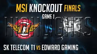 SKT vs EDG HIGHLIGHTS | Game 1 Final MSI 2015 Mid Season Invitational SK Telecom T1 v Edward Gaming
