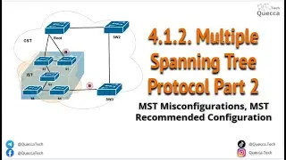 4.1.2 Multiple Spanning Tree Protocol (802.1s) Part 2 - MST Misconfigurations and Recommended Config
