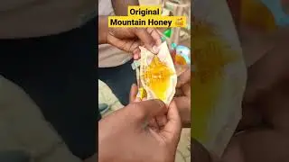 Testing The Real Honey Using ₹10Rs Note with fire🔥 😲😲 #shorts