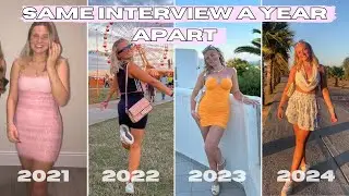 THE SAME INTERVIEW A YEAR APART! 4TH YEAR !!!- Robyn Emily