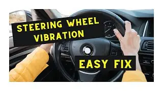 Steering Wheel Shaking & Vibrating When you Apply the Brakes~~~EASY FIX
