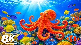 Discover the Underwater World 8K – Stunning Ocean Life for Calm and Sleep