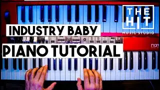 Piano Tutorials for Beginners - Lil Nas X - Industry Baby