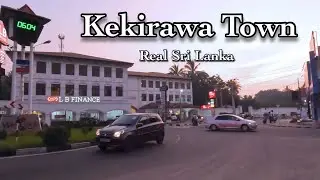 Kekirawa Town | City Tour In Sri Lanka | Sri Lanka driving tour | W World | Street Sounds 4k