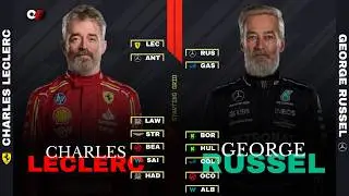 F1 2025 Starting Grid But They&rsquo;re GRANDPA!!