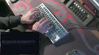 Merisi 500C/M silver, Alu plate, solder PCB, Gateron EF grayish, GMK MTNU Space Cadet