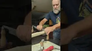 Don't use a card scraper.#archery #bowandarrow #bowbuilding #bowyer #archerylifestyle