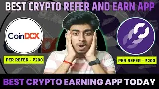 Best Crypto Refer & Earn Apps 2025 | Coi* Dcx Vs Mudr** | Crypto Refer And Earn Today 