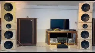 Clip test Eminence Alpha 15A ghép cùng Visaton BG 20 chơi theo cấu hình Quintet 15 của PAP