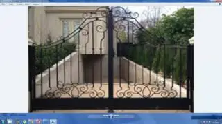 Wrought Iron Gate - SolidWorks Assembly