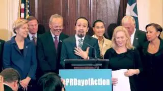 Senator Blumenthal & Lin-Manuel Miranda Discuss the Need for Congress Helping Puerto Rico