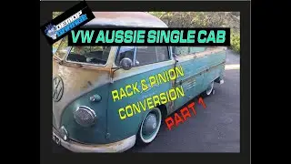 VW Bus Restoration - 1963 AUSSIE SINGLE CAB RACK AND PINION (PART ONE) #vwrestoration