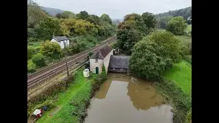 Claverton Pumping Station From The Air