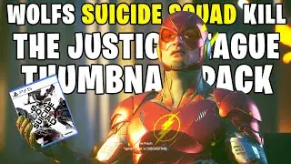 WOLF'S SUICIDE SQUAD KILL THE JUSTICE LEAGUE THUMBNAIL ASSET PACK [ CONTAINS 300+ THUMBNAIL IMAGES ]