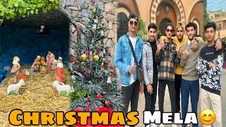 Christmas mela 😊✨Thank you so much sub bhn bhaio ka or hum sy mila 😊#michealraj #funny #vlog  #bome 