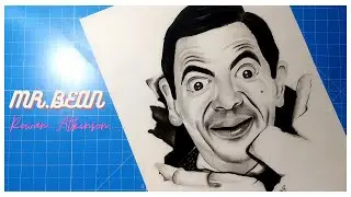 Mr. Bean - Rowan Atkinson | start with art